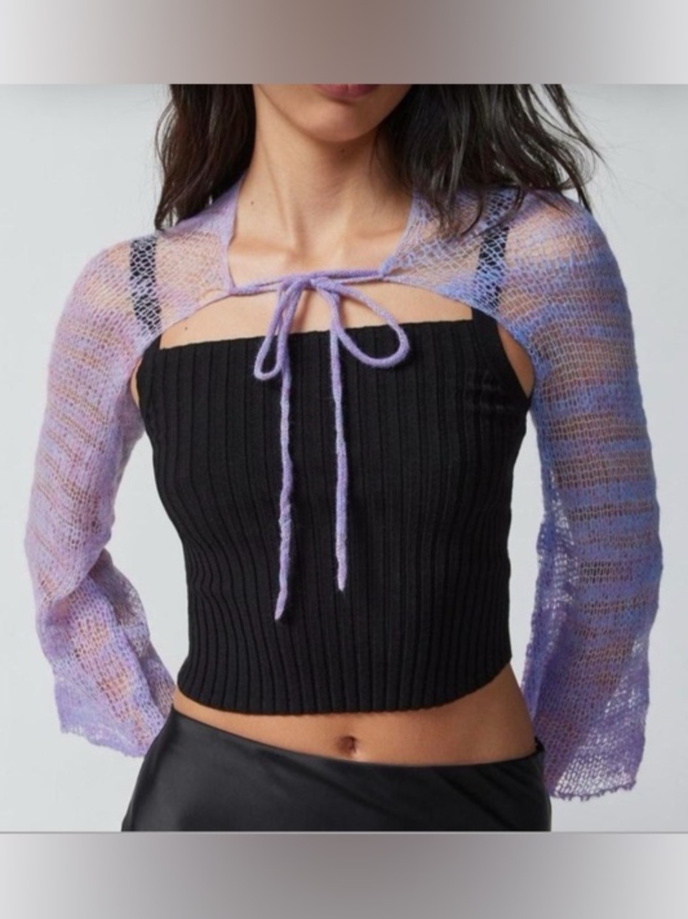 NWT Urban Outfitters Sweaters Camille Knit Shrug Cardigan L/XL